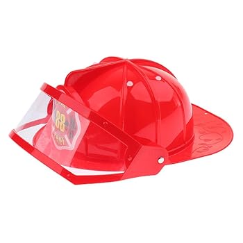 Amazon.co.jp: 2セットシミュレーション消防士安全ヘルメット